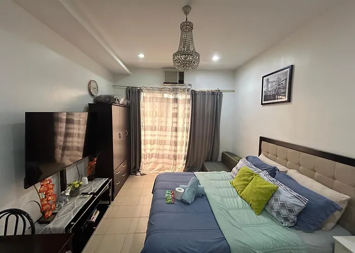 Trillium 8f Pet Friendly With 1bed 2sofabeds And Balcony Near Ayala Center Mall