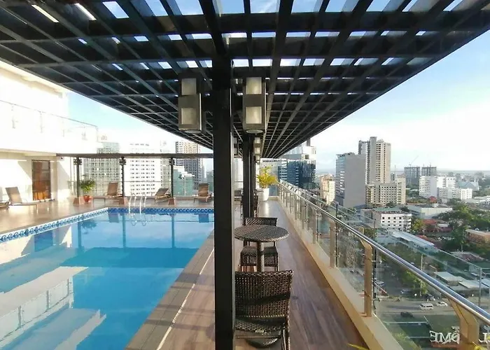 Trillium 8f Pet Friendly With 1bed 2sofabeds And Balcony Near Ayala Center Mall Cebu