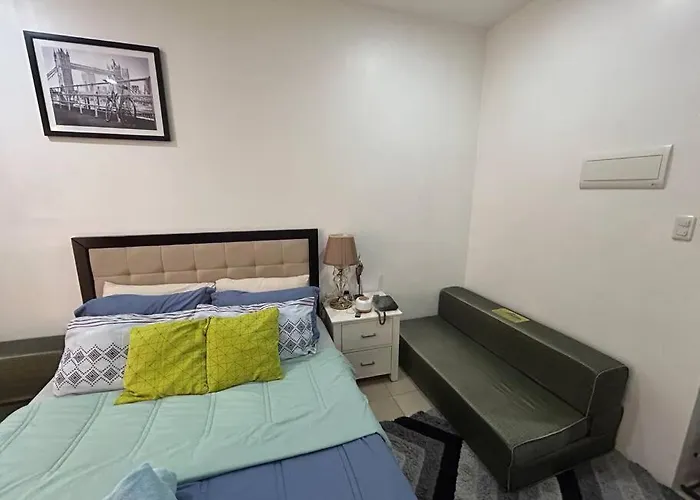 Trillium 8f Pet Friendly With 1bed 2sofabeds And Balcony Near Ayala Center Mall *