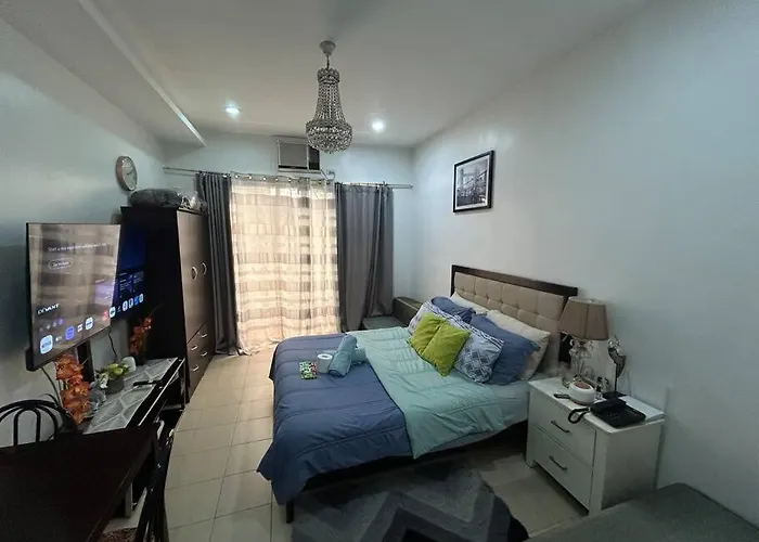 Appartamento Trillium 8f Pet Friendly With 1bed 2sofabeds And Balcony Near Ayala Center Mall *